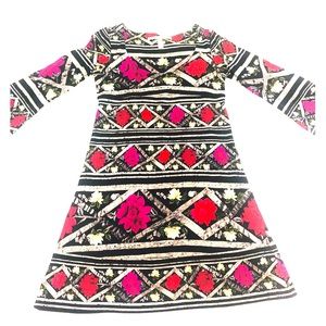 DVF silk floral dress